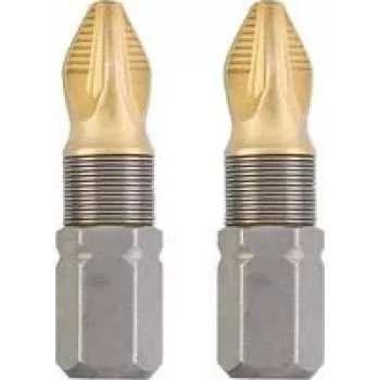 Zestaw końcówek wkrętakowych KWB 124103 PZ 3, stalowe, 2 sztuki