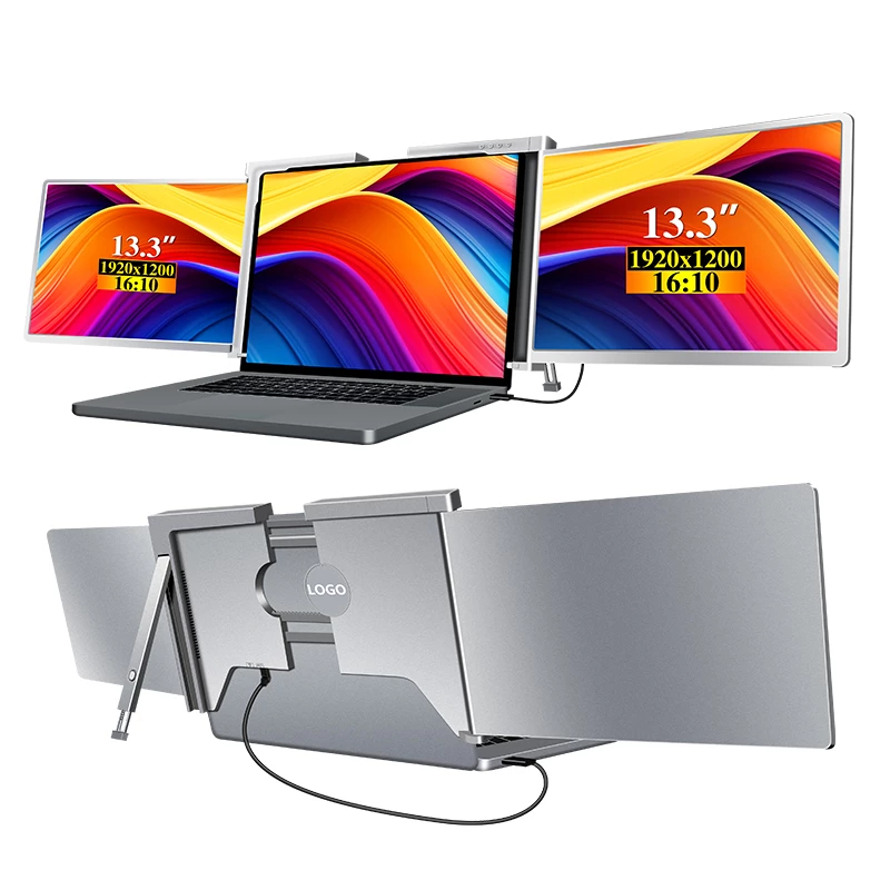 Extralink Smart Life 13.3 2-EKRANOWY Monitor Do Laptopów 13.3 do 17.3 S350