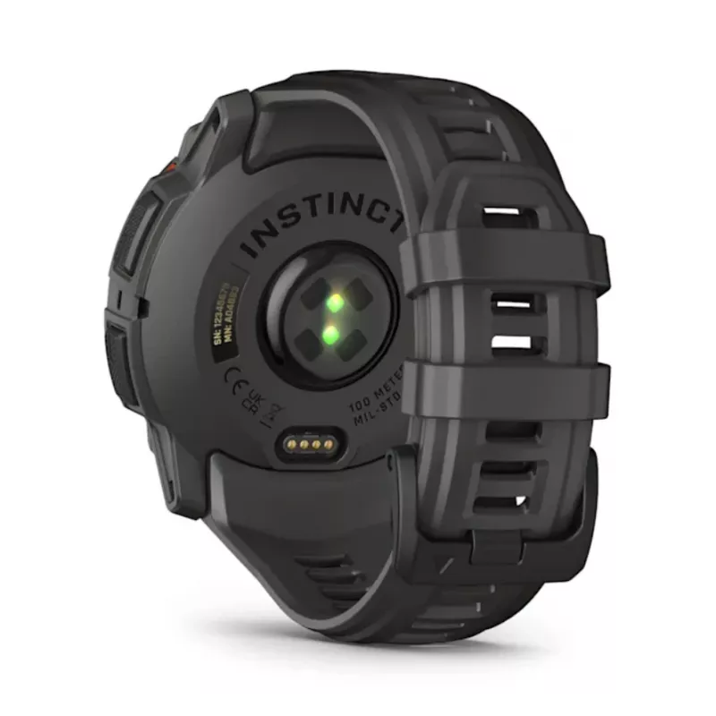 Garmin Instinct 3 Solar GPS Smartwatch 1,3-calowy MIP 176x176 dotykowy czarny