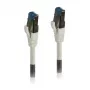 Kabel krosowy RJ45 - CAT6A 500MHz - 0,15m - biały - S-STP(S/FTP) - TPE/LSZH(Superflex) - AWG26 - Syner