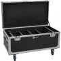 Roadinger Flightcase dla 4× AKKU Multiflood IP 8×10W RGBW Wash (model 31005243)