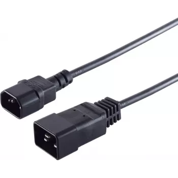 Kabel zasilający Czarny S/CONN 60016-5 5m IEC C20 IEC C19
