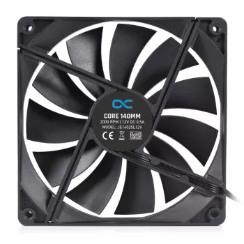 Wentylator Alphacool 24853 14 cm czarny 2000 RPM hydrauliczny