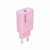 Ładowarka CANYON OnCharge 30CL, maks. 30W, 1xPD, EU, różowa