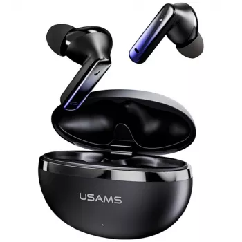 Słuchawki Bluetooth Usams TWS E02 ANC+ENC czarne