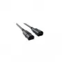 Kabel zasilający Bachmann 356.171 Czarny 2 m złączka C14 C13