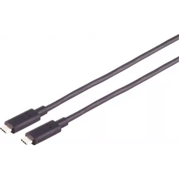 Kabel USB S/CONN 30-41275 USB 3.2 Gen 2 7 m USB C Czarny