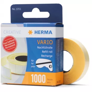 Naklejki papierowe HERMA Vario wkład uzupełniający 1000 szt.