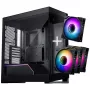 Obudowa PHANTEKS NV-Series NV5 MK2 ATX, szkło hartowane, DRGB - Satin Czarny + 3-pack wentylatorów M25 Gen2 PWM D-RGB Reverse Blade + 1x standardowy wentylator - 120 mm