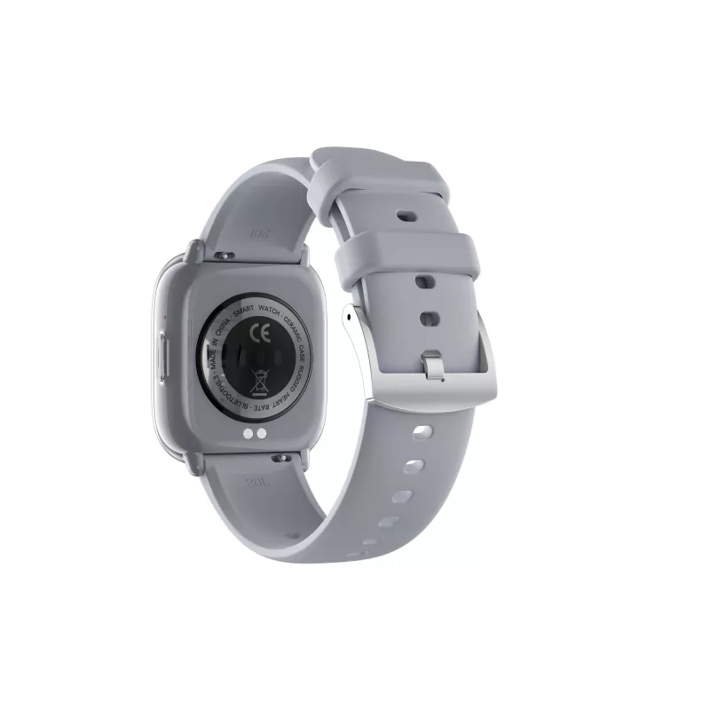 myPhone Watch Pastel 4.45 cm (1.75 inch) AMOLED 40 mm Cyfrowy 390 x 450 pikseli Dotykowy Srebrny