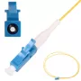 Extralink LC/UPC Pigtail, Singlemode G.652D, 900µm PVC, 1 m, FTTH, żółty