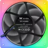 Wentylator Thermaltake TOUGHFAN 12 RGB 12 cm Biały 500-2000 RPM
