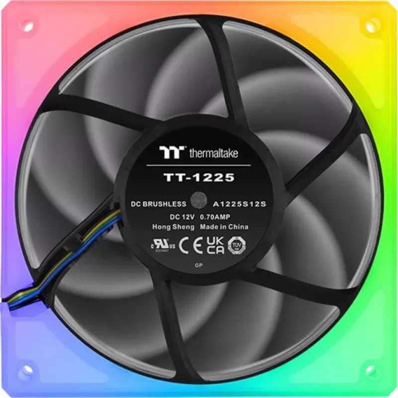 Wentylator Thermaltake TOUGHFAN 12 RGB 12 cm Biały 500-2000 RPM