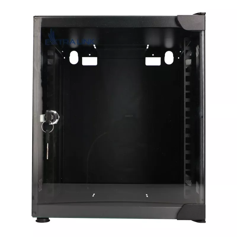 EXTRALINK LITE 6U 10 280X310 SZAFKA RACK DO MONTAŻU NA ŚCIANIE CZARNA