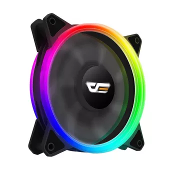 Wentylator darkFlash DR12 PRO 12 cm Czarny 1200 RPM Łożysko hydrauliczne