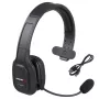 Słuchawki Bluetooth Audiocore 74452, czerwonyukcja szumów, mikrofon, call center, Google Siri, biurowe, bezprzewodowe