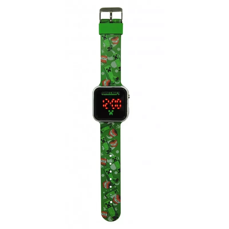 Zegarek cyfrowy dla dzieci Euroswan Minecraft LED model 065786