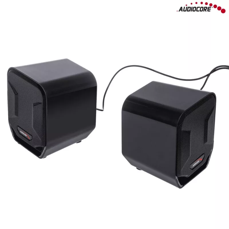 Głośnik Audiocore AC865 2-drożny przewodowy, 2.0 kanałów, 3 W, czarny