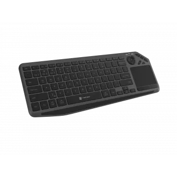 Natec Turbot 2 | Klawiatura | Bezprzewodowa | US | Bluetooth | Czarno-szara