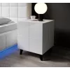Cama Stolik nocny REJA biały połysk/biały połysk