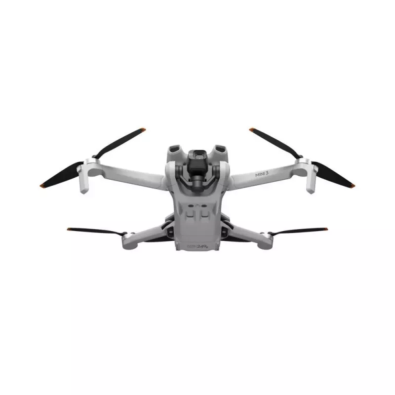 Kwadrokopter DJI Mini 3 Fly More Combo — dron 4-wirnikowy, kamera 12 MP 4K, zasięg 10 000 m, maks. prędkość 10,55 m/s, bateria 2453 mAh, 0,248 kg, szary