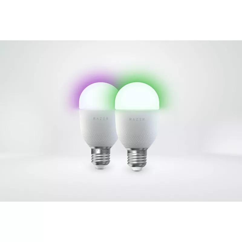 Razer Aether Smart-Gluehbirne E27 - RGB-LED-Gluehbirne do inteligentnego domu (RZ43-04250200-R3GC)