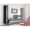 Regał Cama VIGO NEW 180/40/30 czarny/czarny połysk