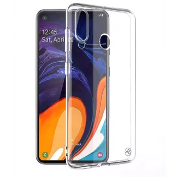 Ochronne silikonowe etui Tellur do Samsung Galaxy A60, przezroczyste