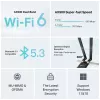 Karta sieciowa Wi-Fi 6 Bluetooth PCIe TP‑LINK Archer TX10E AX900 — karta PCIe, Wi‑Fi 6 AX900, Bluetooth