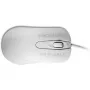 Przewodowa symetryczna mysz optyczna ManMachine Man & Machine C mysz — USB Typ-A, laser 1000 DPI, 3 przyciski, kółko przewijania (higieniczna biel)