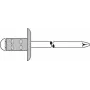 Nit zrywalny GESIPA Polygrip 4.8x10 Al/A2 z szerokim kołnierzem KS 0.5–6.5 mm, opakowanie 250 szt.