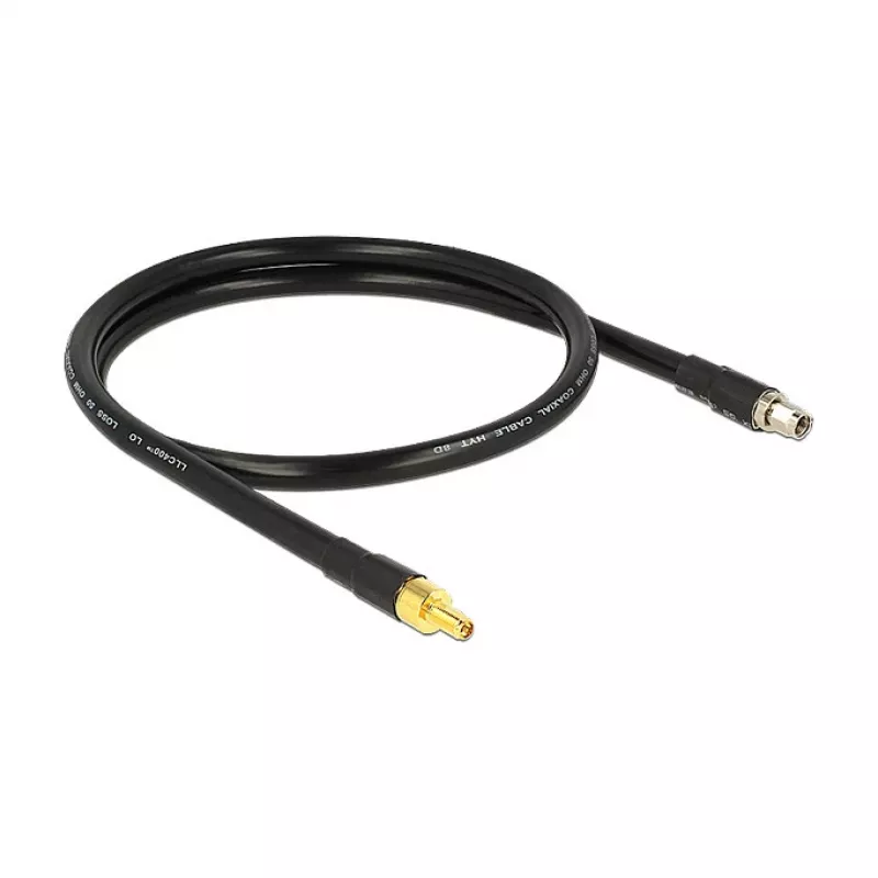 Kabel koncentryczny DeLOCK 1m RP-SMA/RP-SMA