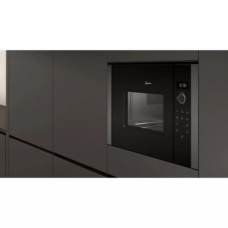 Neff HLAWD23G0 kuchenka mikrofalowa grafitowa Kuchenka mikrofalowa solo Do zabudowy 20 l 800 W