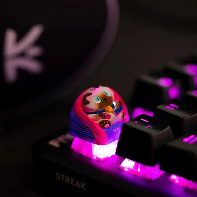 Fnatic Artisan nakładka na klawisz Loeya, niebieska