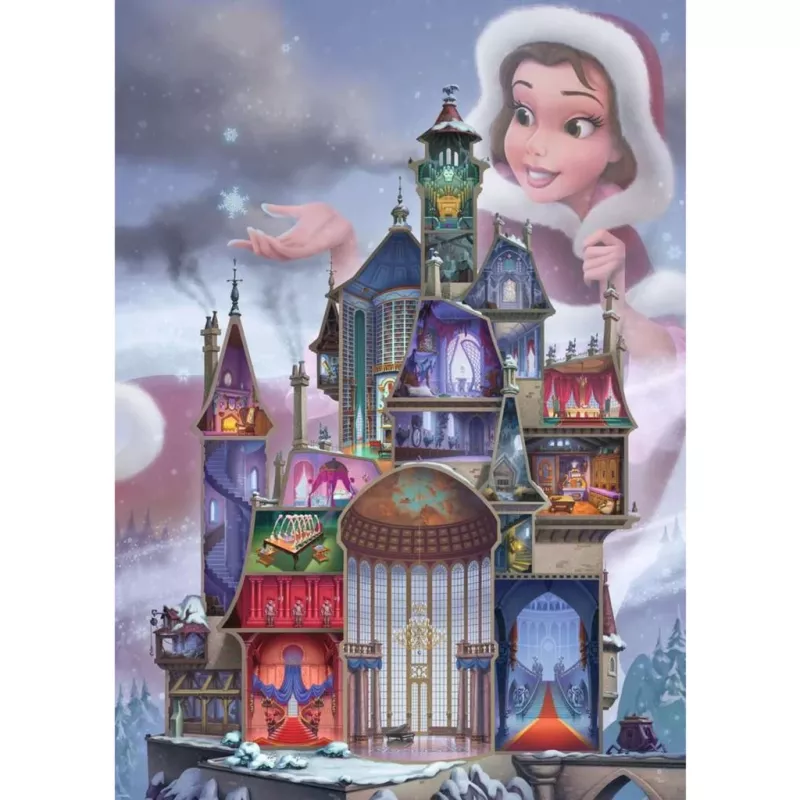 Puzzle Disney Castle Collection: Belle (1000 elementów)