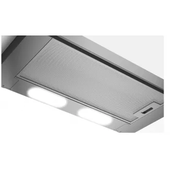 Okap kuchenny Beko HNT61210X, półwbudowany (wysuwany), stal nierdzewna, 280 m³/h
