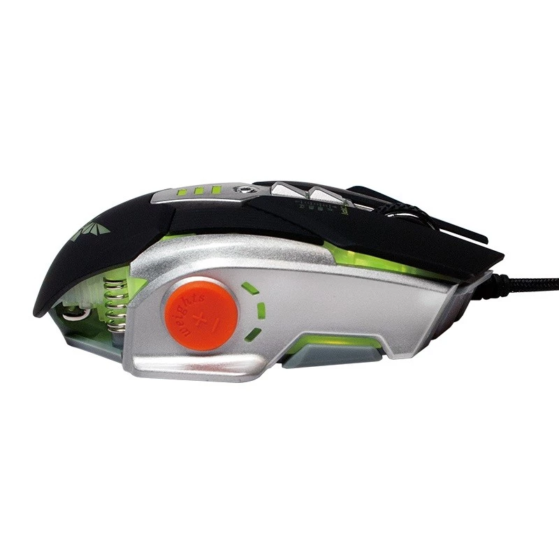 USB gaming mysz with additional weights