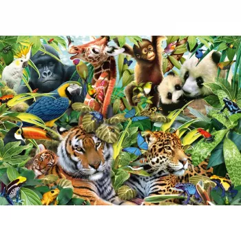 Puzzle Schmidt Spiele 57385 — 1500 elementów, Zwierzęta, szerokość 846 mm