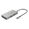 Koncentrator interfejsów HYPER HDMB2 USB 3.2 Gen 1 (3.1 Gen 1) Type-C 5000 Mbit/s Stal nierdzewna