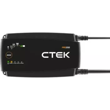 Prostownik CTEK Pro 25S 300W 12V 25A — profesjonalny prostownik 12V, 300 W mocy wyjściowej, 25 A maks.