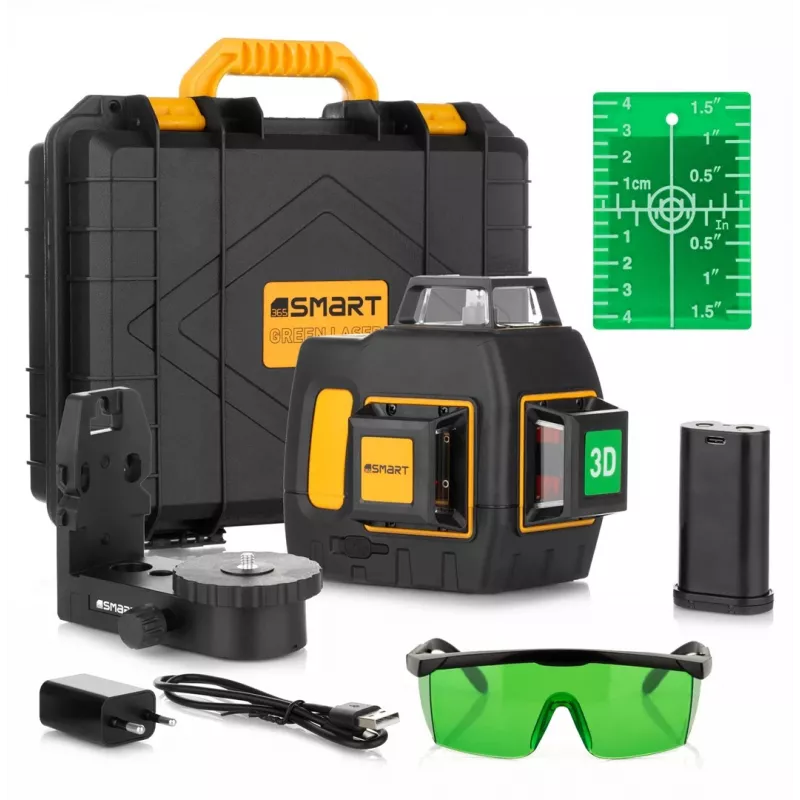Poziomica laserowa Smart 06-03040G zielona 40 m - Marka Smart