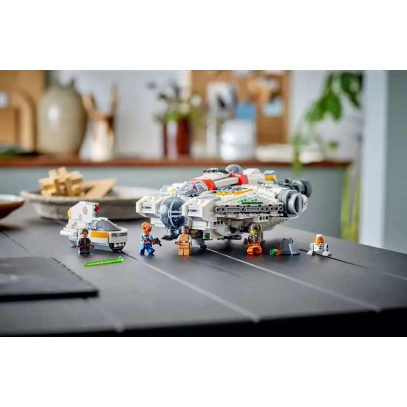 LEGO Star Wars playset 75357 — The Ghost i Phantom II, 1394 elementy, 4 minifigurki, wiek 10+