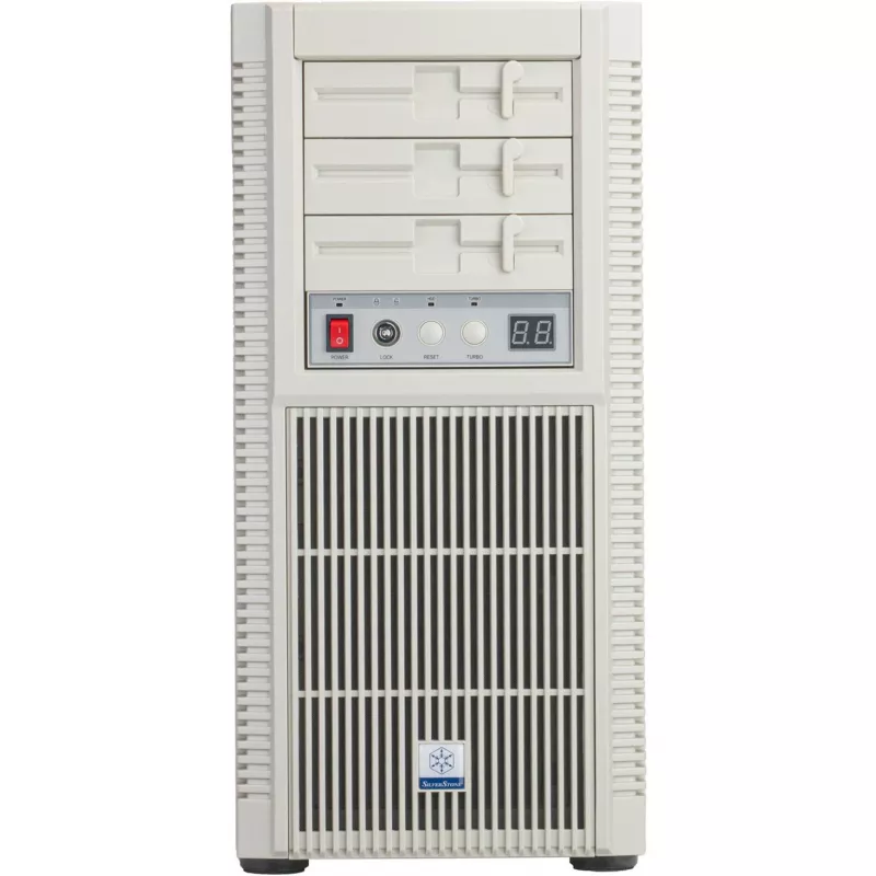 SilverStone FLP02 Tower SSI CEB Beżowa