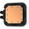 Chłodzenie cieczą procesora DeepCool LQ240 biały z aluminiową chłodnicą 240 mm, 2 wentylatorami RGB 120 mm, rurkami 41 cm