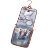 Toiletry Bag DEUTER Wash Center II — travel wash kit, color caspia/raisin