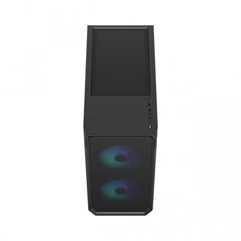 Fractal Design Focus 2 RGB Tempered Glass Mid Tower ATX PC Case - Czarny
