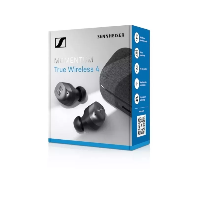 SENNHEISER Momentum MTW4 Bezprzewodowe douszne słuchawki sportowe z redukcją szumów Bluetooth - Czarno-grafitowe