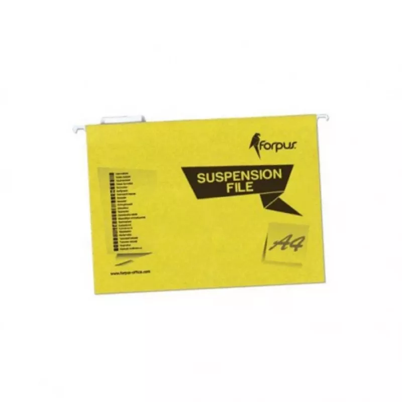 Hanging Folder Forpus FO22703 A4 Cardboard żółty