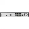 Rejestrator sieciowy - 8 kanałów IP - H.265 - 80 Mb/s - bez dysku twardego - HDMI - przełącznik PoE