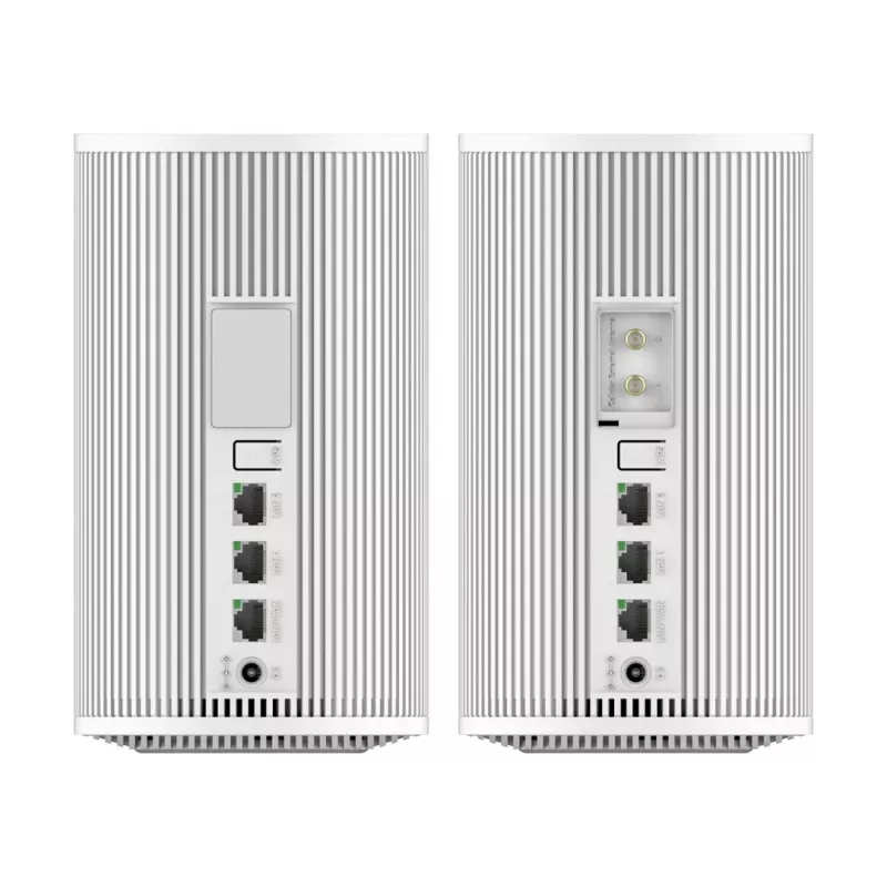 2 x Router Mesh szybka wysokowydajna sieć domowa WiFi-6 AX3000 Dualband Cudy P4 5G S
